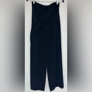 Talbot Runhof Black Wide Leg Designer Pants Size 6